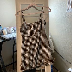 Brandy Melville gingham dress